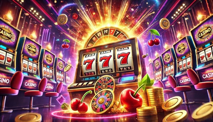 Bangladesh mobile slots browsing view with neon game panels